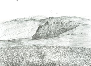 Slopes of Hartfell by Vincent Alexander Booth