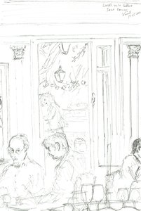 St Emilion Restaurant by Vincent Alexander Booth