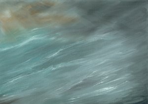 Storm in Deep Ocean