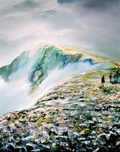 Summer Race on Helvellyn, 2013 by Vincent Alexander Booth