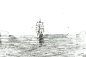 Terra Nova under Sail