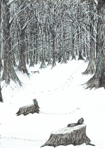 Page 5, The Castle in the Forest of Findhorn by Vincent Alexander Booth