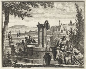 Women by a Water Well