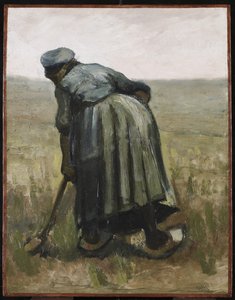 A Woman with a Spade, Seen from Behind