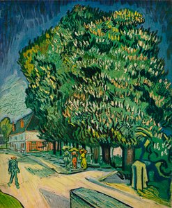 Chestnut Trees in Blossom
