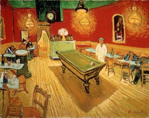 The Night Café on the Place Lamartine in Arles by Vincent van Gogh