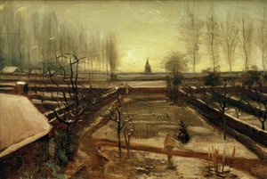 The Parsonage Garden at Nuenen in the Snow