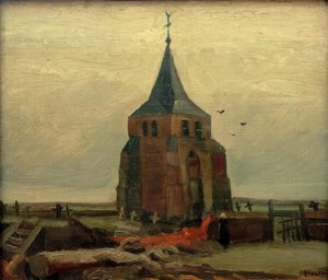 The Old Tower in the Churchyard at Nuenen