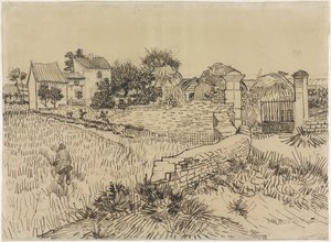 Farm in Provence by Vincent van Gogh