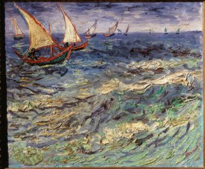 Fishing Boats at Saintes-Maries