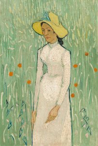 Girl in White by Vincent van Gogh