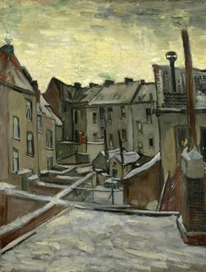 Houses Seen from the Back, Antwerp by Vincent van Gogh