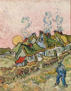 Houses and Figure