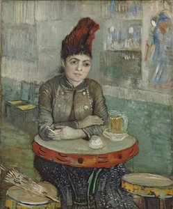 In the Café. Agostina Segatori in Le Tambourin