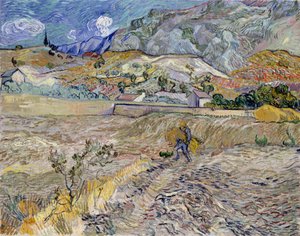 Landscape at Saint-Remy (The Ploughed Field)
