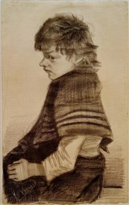 Girl with Shawl by Vincent van Gogh