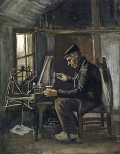 Man Winding Yarn by Vincent van Gogh