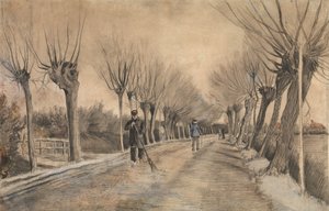 Road in Etten by Vincent van Gogh