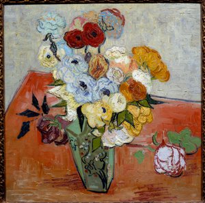Roses and Anemones by Vincent van Gogh