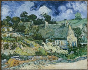 Thatched Houses in Cordeville, Auvers-sur-Oise
