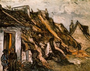 Thatched Huts in Chaponval