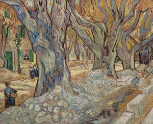 The Large Plane Trees, or Road Menders at Saint-Rémy