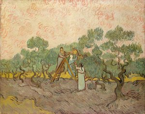The Olive Pickers, Saint-Remy by Vincent van Gogh