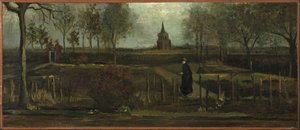 The Parsonage Garden at Nuenen in Spring by Vincent van Gogh
