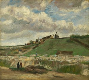 The Hill of Montmartre with Stone Quarry by Vincent van Gogh