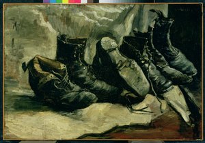 Three Pairs of Shoes by Vincent van Gogh