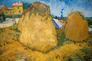 Wheat Stacks in Provence