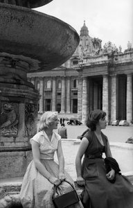 Foreigners in Rome, c.1960