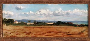 Landscape with Clouds in Castiglioncello by Vincenzo Cabianca