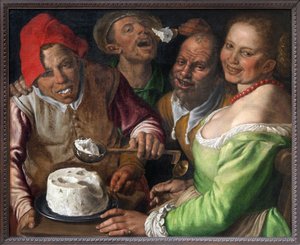 Ricotta Eaters by Vincenzo Campi
