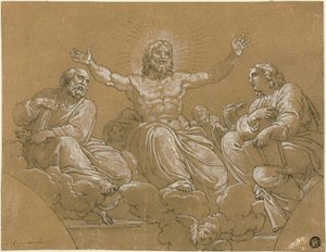 Christ in Glory with Saints by Vincenzo Camuccini