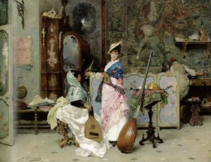 The Mandolin Shop by Vincenzo Capobianchi