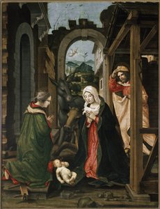 Nativity with St Catherine of Alexandria