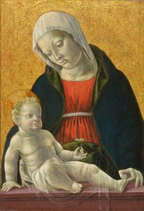 Madonna and Child, circa 1460-1470 by Vincenzo Foppa