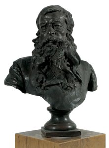Bust of Painter Meissonier by Vincenzo Gemito