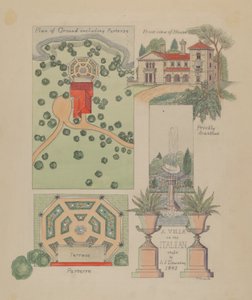 Italian Villa Design, c. 1936