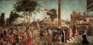 Cycle of the Life of Saint Ursula: The Martyrdom of the Pilgrims and the Funeral of St. Ursula