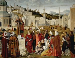 The Sermon of St. Stephen at Jerusalem