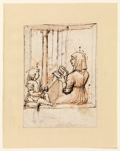 Virgin Mary Reading to the Infant Christ by Vittore Carpaccio