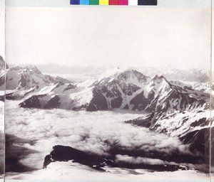 Panoramic Radiograph from the Peak of Mount Elbrus by Vittorio Sella