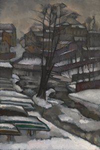 Saint Petersburg in Winter by Daniel Vladimir Baranoff Rossine