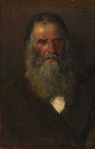 Study of the Head of an Old Man by Vladimir Egorovic Makovskij