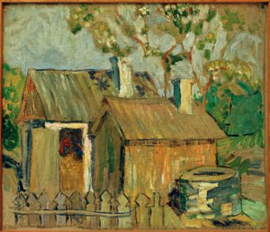 Landscape with Flowers