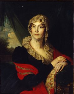 Portrait of Princess Natalia Alexandrovna von Buxhoeveden 1758-1808, née Alexeyeva, 1790s by Vladimir Lukich Borovikovsky