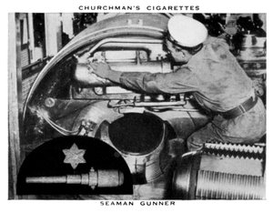 Seaman Gunner by WA and AC Churchman