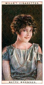 Betty Bronson, American film star